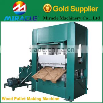 Sawdust & wood shaving & wood chips pallet pressing molding machine for sale