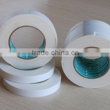 heat resisitant strong adhesive white double sided tape, double sided fabric adhesive tape