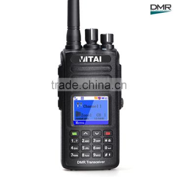 VITAI VDG-585 VHF 136-174MHz UHF 400-480MHz 5W 1000CH GPS Function IP67 Waterproof DMR Digital Walkie Talkie