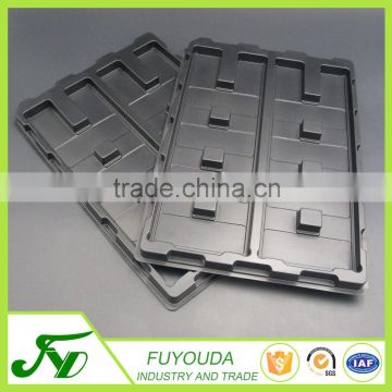 Low price disposable plastic clamshell electronic tray