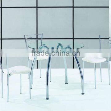 modern design glass dining table