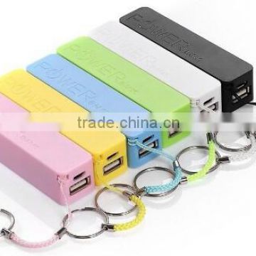 wireless mobile phone battery charger gift power bank with key chain