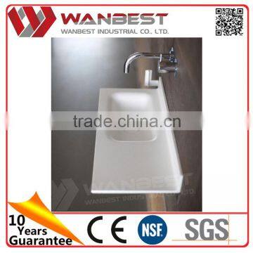 Practical discount over counter wash basin cement basin