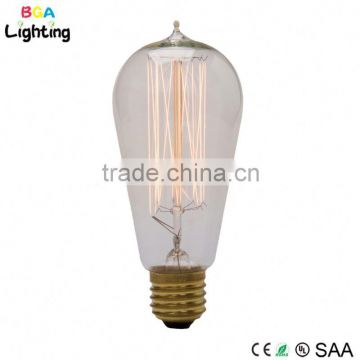 ST58 edison bulb light 60W