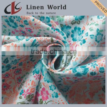 4.5S High Quality Printed Linen fabric