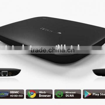 2014 Best Selling Android TV Box XBMC IPTV box , 8GB Quad-core with DLAN and Miracast