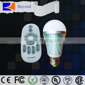 Newest RGBW led lights/led lights bulb E27/E26/E14/B22 / led lights bulbs with CE,RoHS,C-tick ,FCC