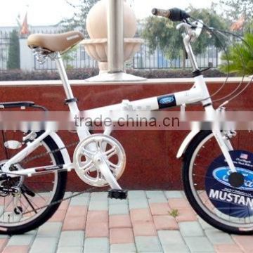 20" alloy white Folding bike