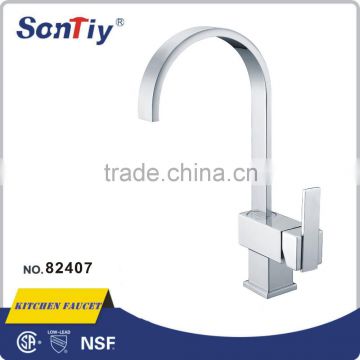 Solid Brass Pull Out Kitchen Sink Faucet Chrome plated