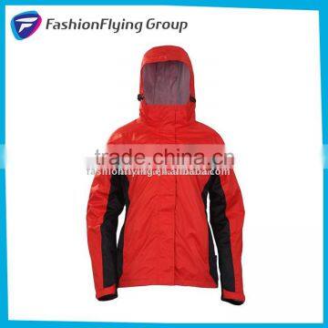 Women's red softshell 3 in 1 jacket(RL8009B)