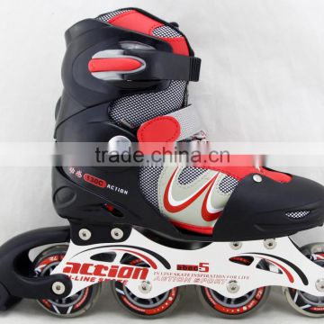ACTION brand Roller Skate PW-130C Kid Shoes Inline Skate Entertainment Sport Shoes Roller Skate for Challenge