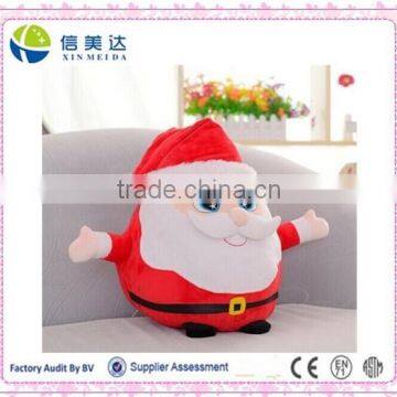 Custom Santa Claus and Reindeer Christmas Plush Toy
