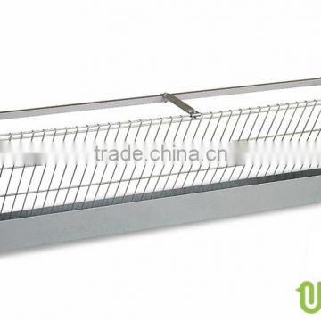 Forage rack for walls without back panel 2 mt