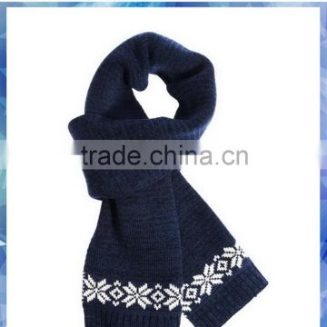 knitting pattern snowflake scarf,cheap mens scarf,men scarf