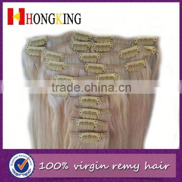 White Clip In Hair Extension from CHINA