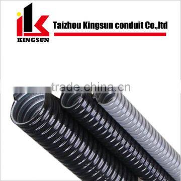 PVC coated square locked plastic electrical flexible conduit