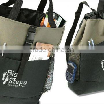 Portable 600D Polycanvas Shopping Bag 21097