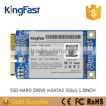 KingFast Mlc M-Sata 64Gb Ssd 16Gb Hard Disk