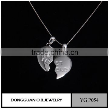 China Wholesale New Design Broken Heart Pendants for Party Jewelry On Alibaba Wholesale