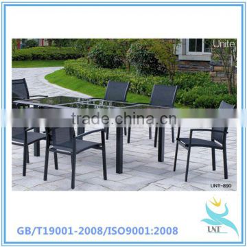Wholesale china outdoor furniture,outdoor furniture dining set ,7pcs outdoor furniture set aluminum