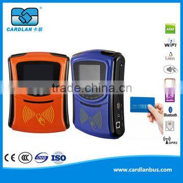 NFC bus payment NFC reader for automatic fare collection on bus support GPRS and GPS