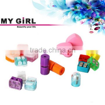 MY GIRL new arrival plastic cheap pencil sharpener wholesale pencil sharpener for promotion