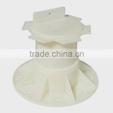 white color ABS material adjustable plastic pedestal deck support