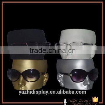 hot sale half head mannequin for sunglasses display