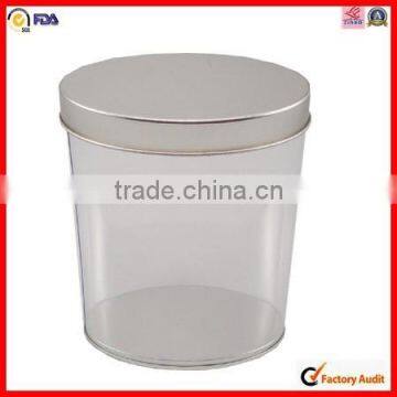 custom wholesale clear plastic round cake box