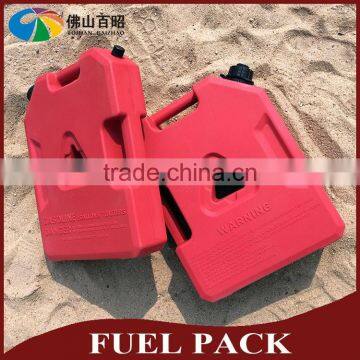 Red plastic fuel can fuel container 20L Jerry Can