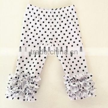 Wholsale baby Girl Ruffle pants, Customized Icing baby leggings available in many patterns