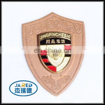 Beautiful fashion embossed high quality car emblem badges