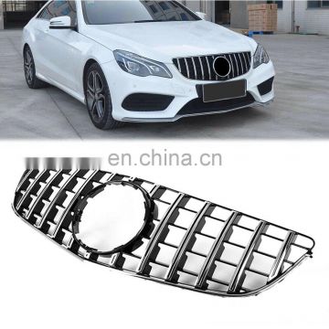 GTR Style Front Grill Grille Silver 14-16 st for Mercedes Benz E-Class W207 C207