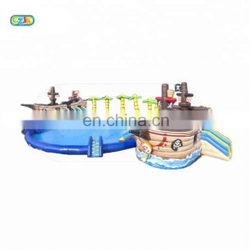 Pirate Ship china customized commercial inflatable water park for sale