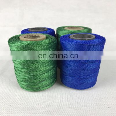 high quality gold cup colorful twisted polypropylene twine