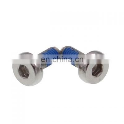 anti-loose machine M6 screws with glue for boy's toys