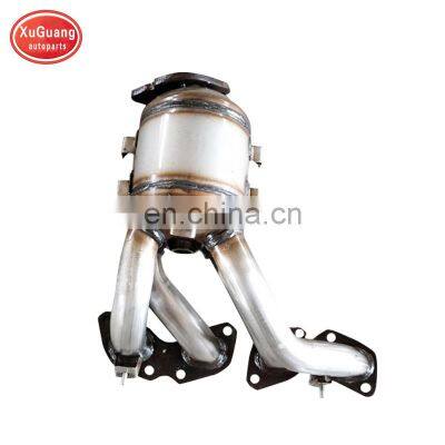 XUGUANG  high performance exhaust manifold catalytic converter for gac GA5 1.8