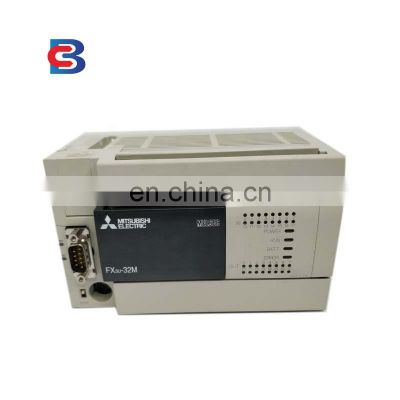 Low Price Genuine Mitsubishi PLC Seri fx3u Modul Programming Cable Logic Controller FX3U-32MT