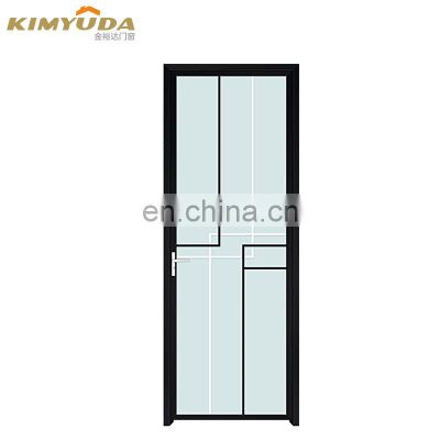 JYD Luxury Toilet Door High Quality Interior Sliding Aluminum Window Office Sliding Glass Door