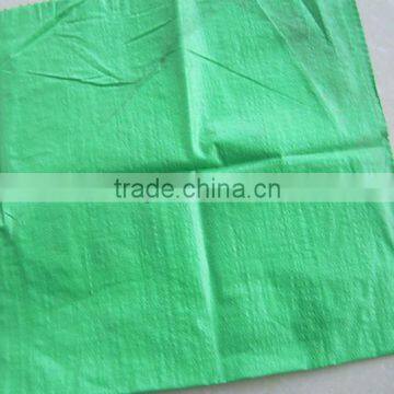 2014 new design green pp bag/sack for coffee beans exported to Africa