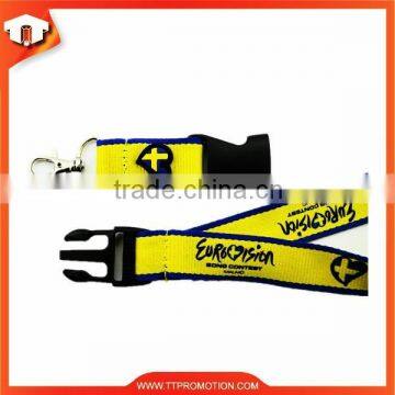 OEM manufacture custom keychain strap