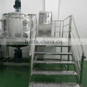 shoe oil mixing and homogenizer tank/liquid detergent mixing machine/polish oil mixing machine
