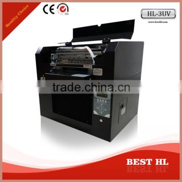 glass printing machine with white ink support,3d embossed images can do