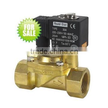 DFD-25 pilot operated brass water solenoid valve