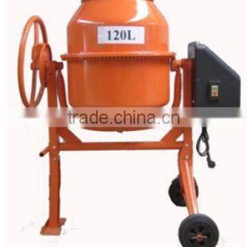 CM120 mini diesel engine concrete mixer