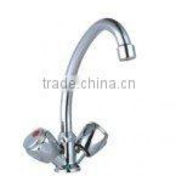 Dual handle kitchen mixer/faucet