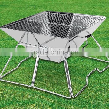 Foldable Stainless steel BBQ grill