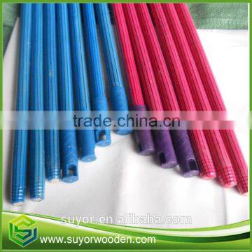 Manufacturer supply pvc colorful broomstick