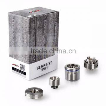 Wholesale Newest product Authentic Wotofo Serpent 3.0ml mini rta tank atomizer shipped in 24 hours