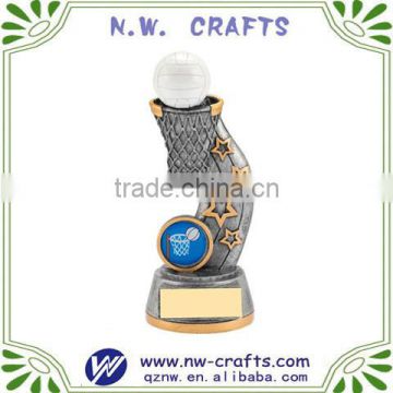Netball award souvenirs plate crafts